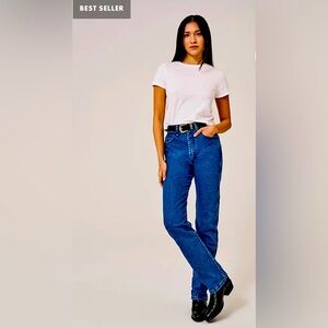 WOMEN'S WRANGLER COWBOY CUT SLIM FIT JEAN IN PREWASHED INDIGO